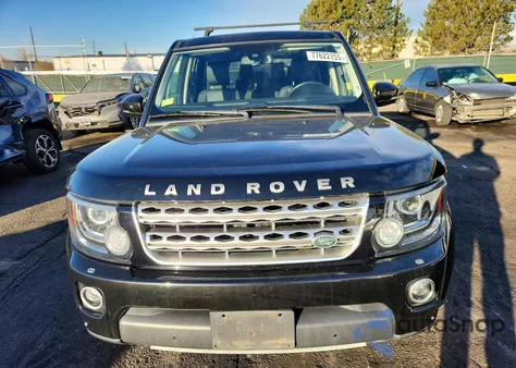 2016 Land Rover Lr4 Hse Luxury из США, поврежденный, VIN SALAK2V64GA784848